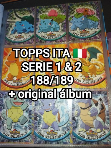 Pokemon topps serie - pokemon,